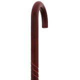 Natural Lightweight Wood Tourist Handle Walking Cane (Various Colors/Styles) Tourist Handled Canes - Tophatter Daily Deals