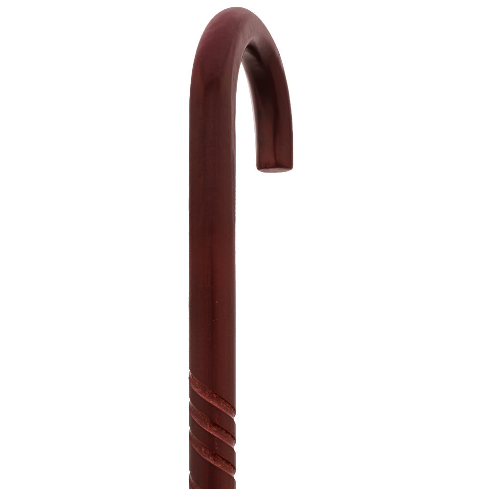 Natural Lightweight Wood Tourist Handle Walking Cane (Various Colors/Styles) Tourist Handled Canes - Tophatter Daily Deals