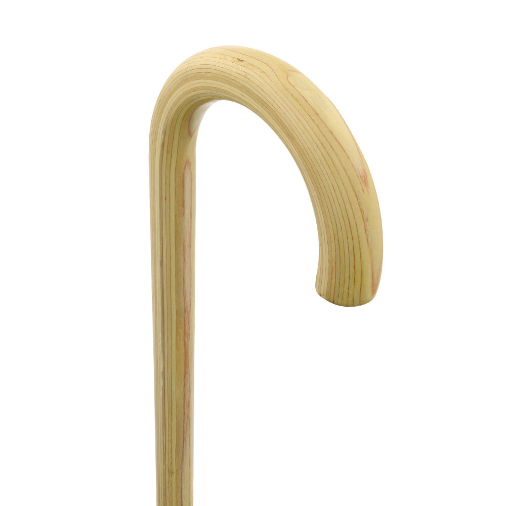 Natural Lightweight Wood Tourist Handle Walking Cane (Various Colors/Styles) Tourist Handled Canes - Tophatter Daily Deals