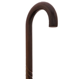 Natural Lightweight Wood Tourist Handle Walking Cane (Various Colors/Styles) Tourist Handled Canes - Tophatter Daily Deals