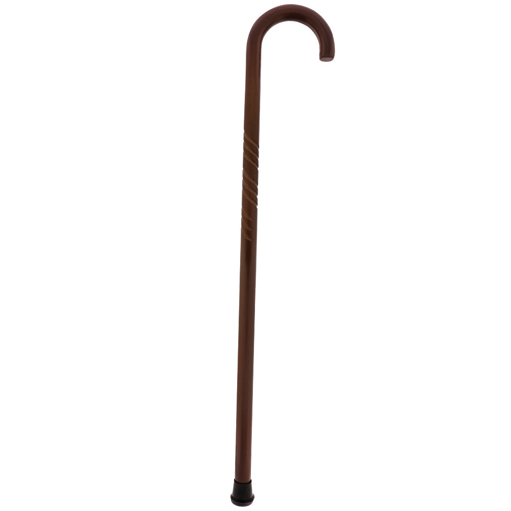 Natural Lightweight Wood Tourist Handle Walking Cane (Various Colors/Styles) Tourist Handled Canes - Tophatter Daily Deals
