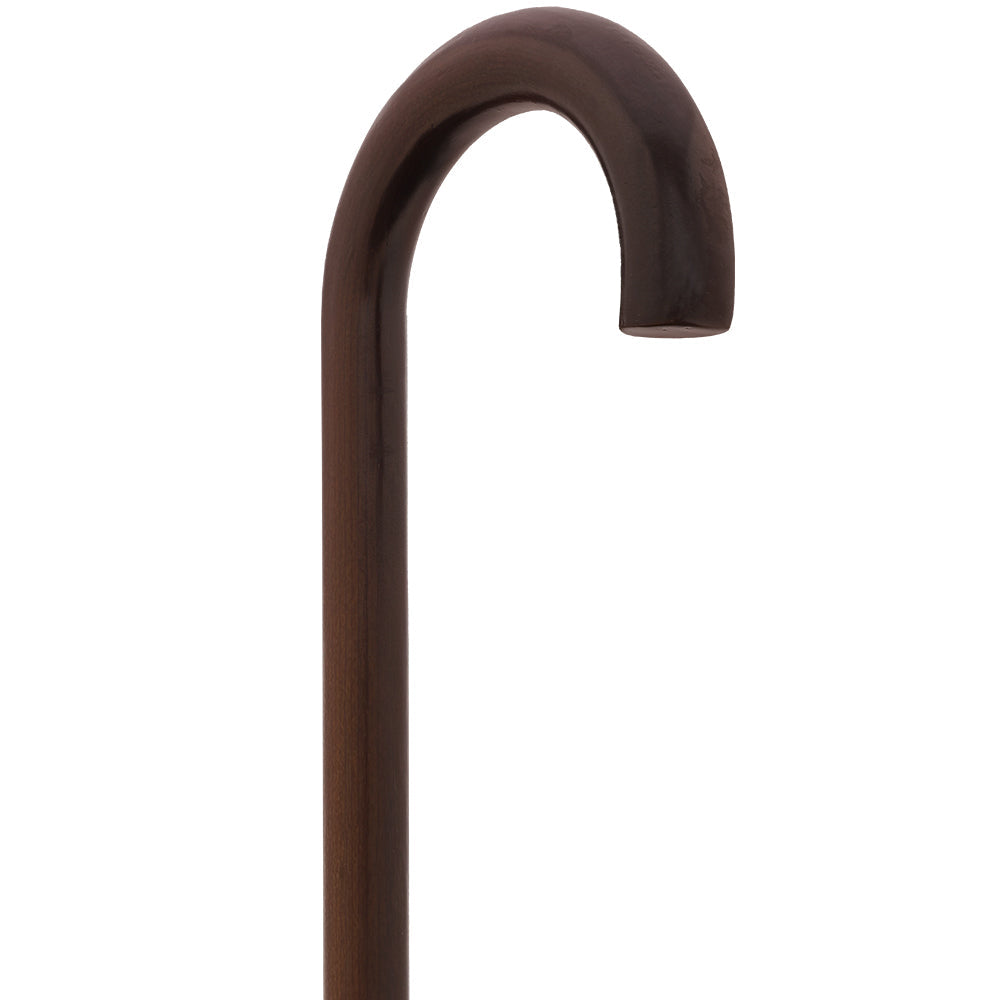 Natural Lightweight Wood Tourist Handle Walking Cane (Various Colors/Styles) Tourist Handled Canes - Tophatter Daily Deals