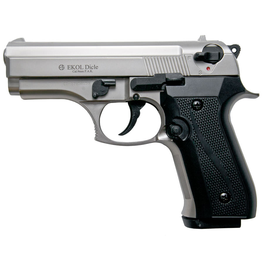 Dicle 8000 Blank Firing Replica Gun - Satin Finish - Tophatter's Guns'N'Weapons Store - FREE SHIPPING Collectible Weapons - Tophatter Daily Deals