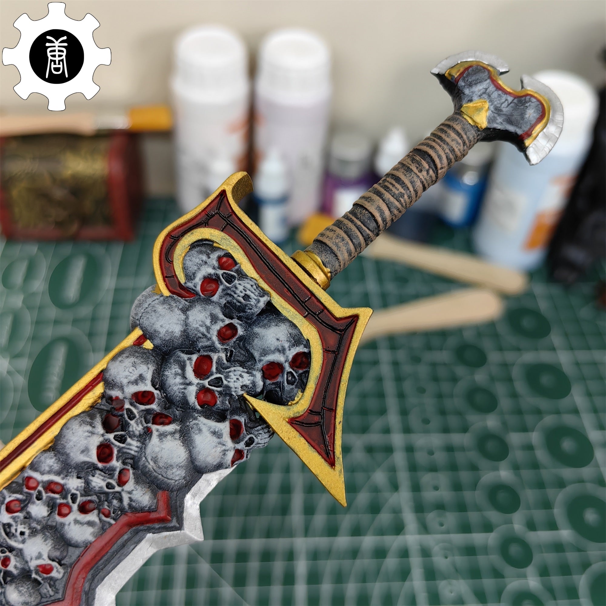 3D Printed 1: 6 Scale Ashbringer Sword For Display - Tophatter Daily Deals