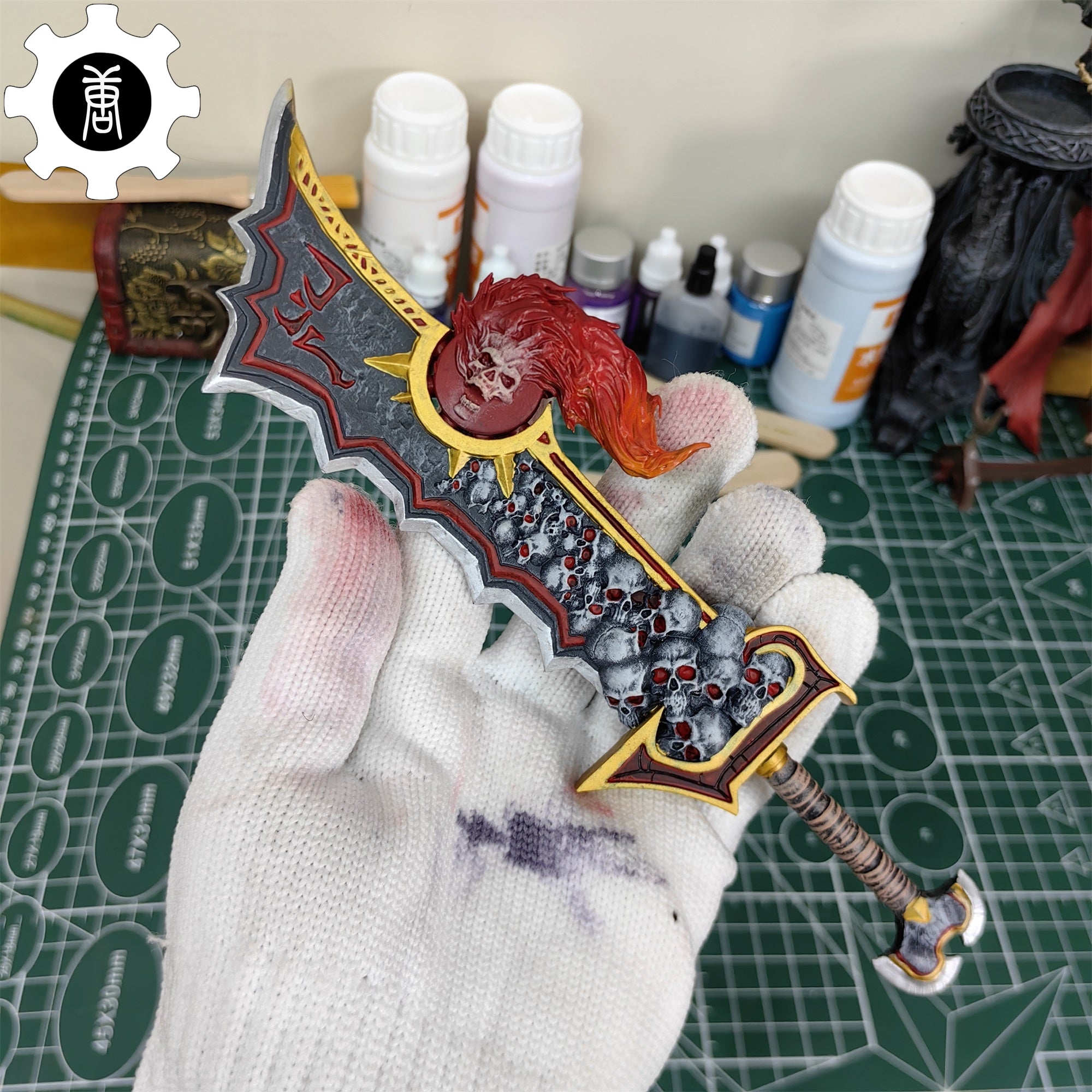 3D Printed 1: 6 Scale Ashbringer Sword For Display - Tophatter Daily Deals