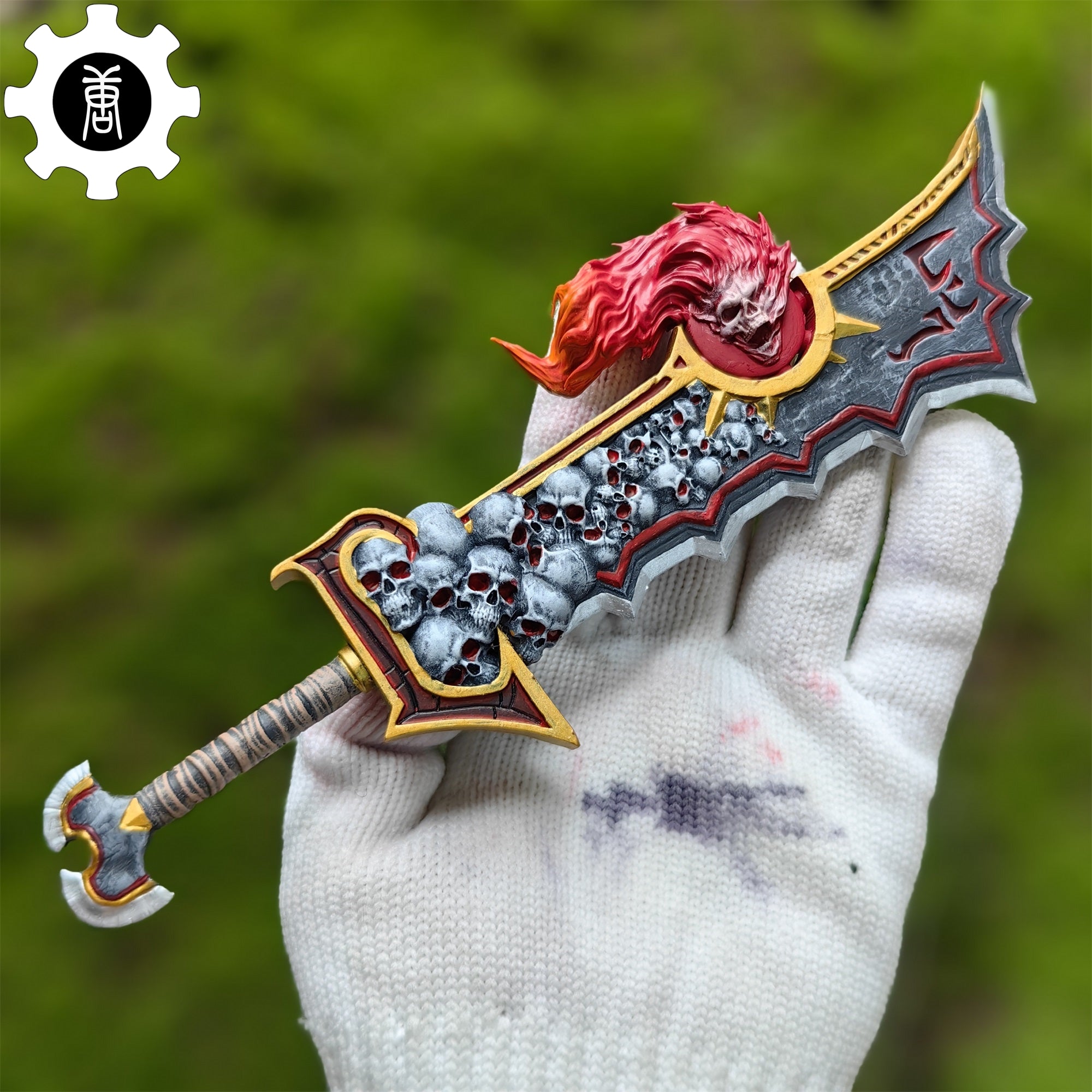 3D Printed 1: 6 Scale Ashbringer Sword For Display Sword Only - Tophatter Daily Deals