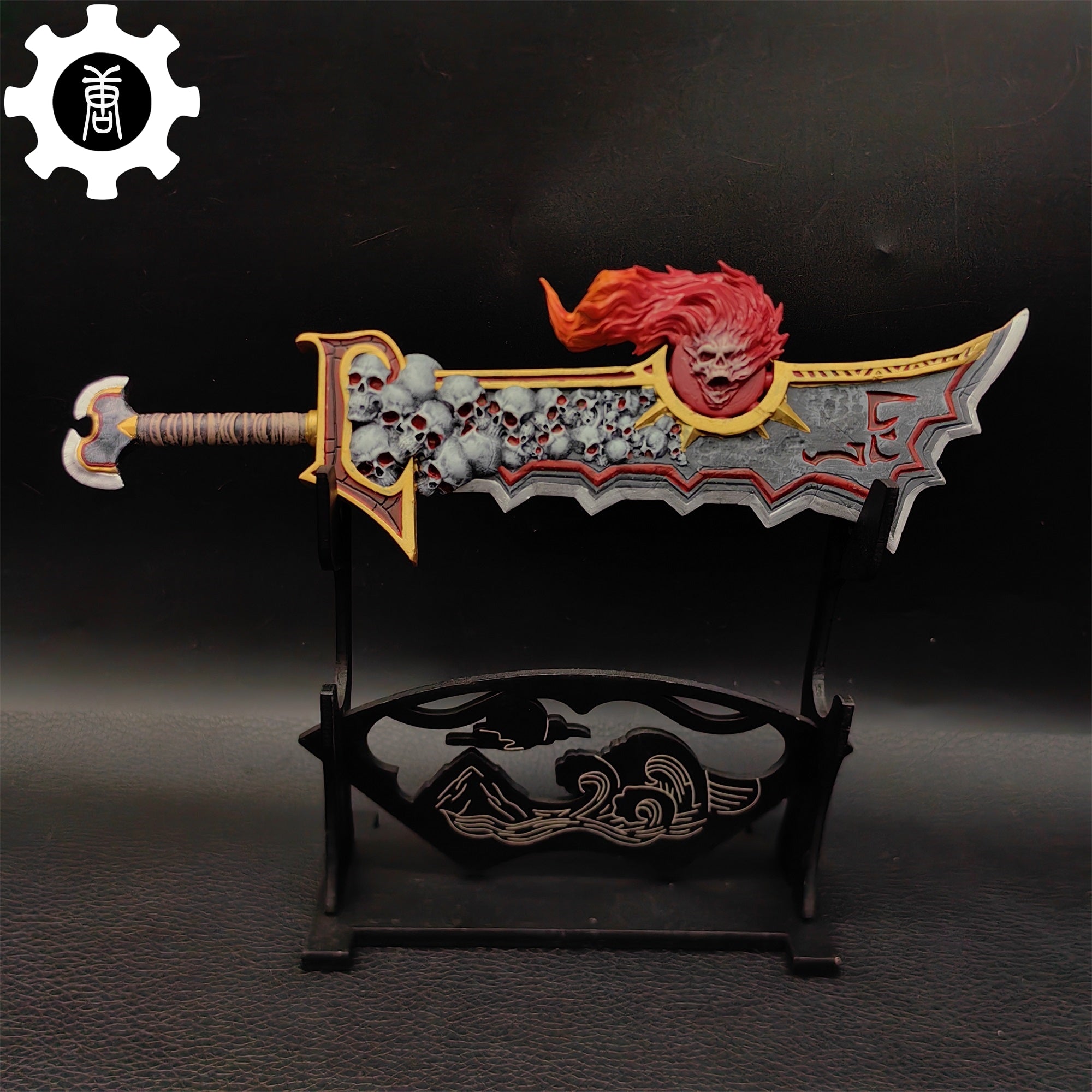 3D Printed 1: 6 Scale Ashbringer Sword For Display Sword & Stand - Tophatter Daily Deals