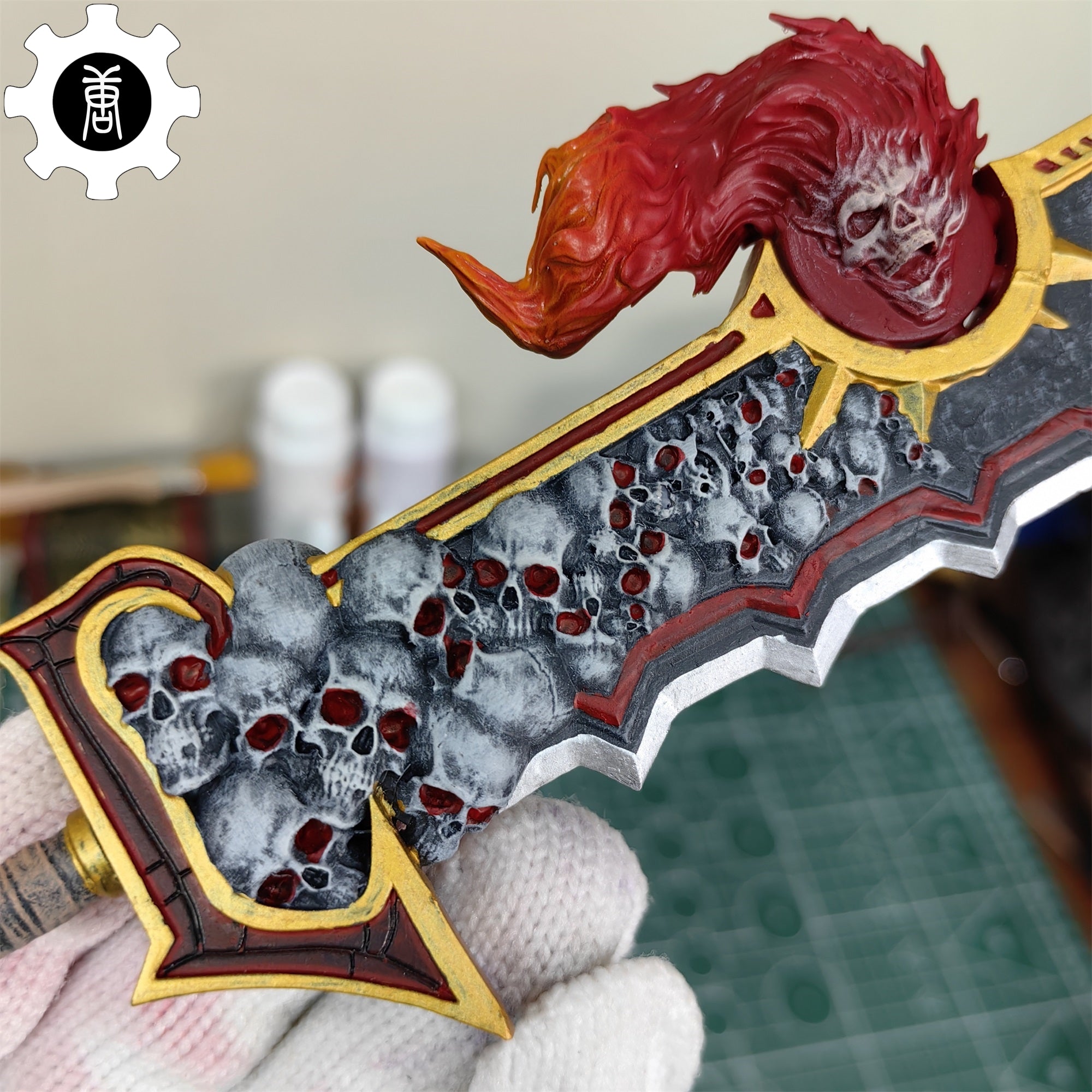 3D Printed 1: 6 Scale Ashbringer Sword For Display - Tophatter Daily Deals