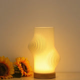 3D Printed Vase and Night Lamp W140×H205mm Night Lamp - Tophatter Daily Deals