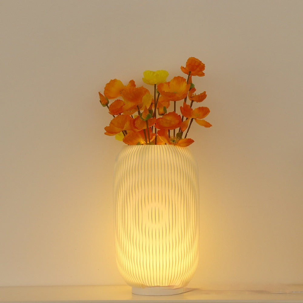 3D Printed Vase and Night Lamp W170×H280mm Night Lamp - Tophatter Daily Deals