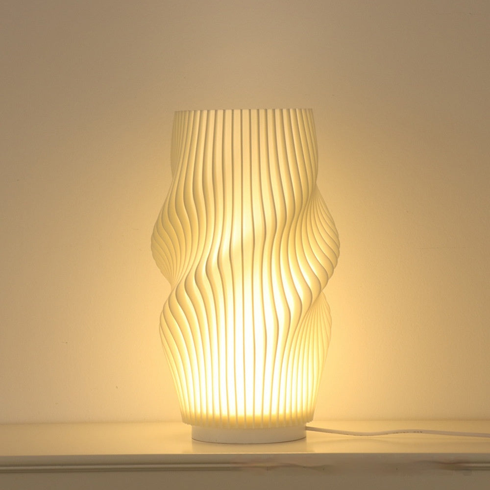 3D Printed Vase and Night Lamp W160×H280mm Night Lamp - Tophatter Daily Deals