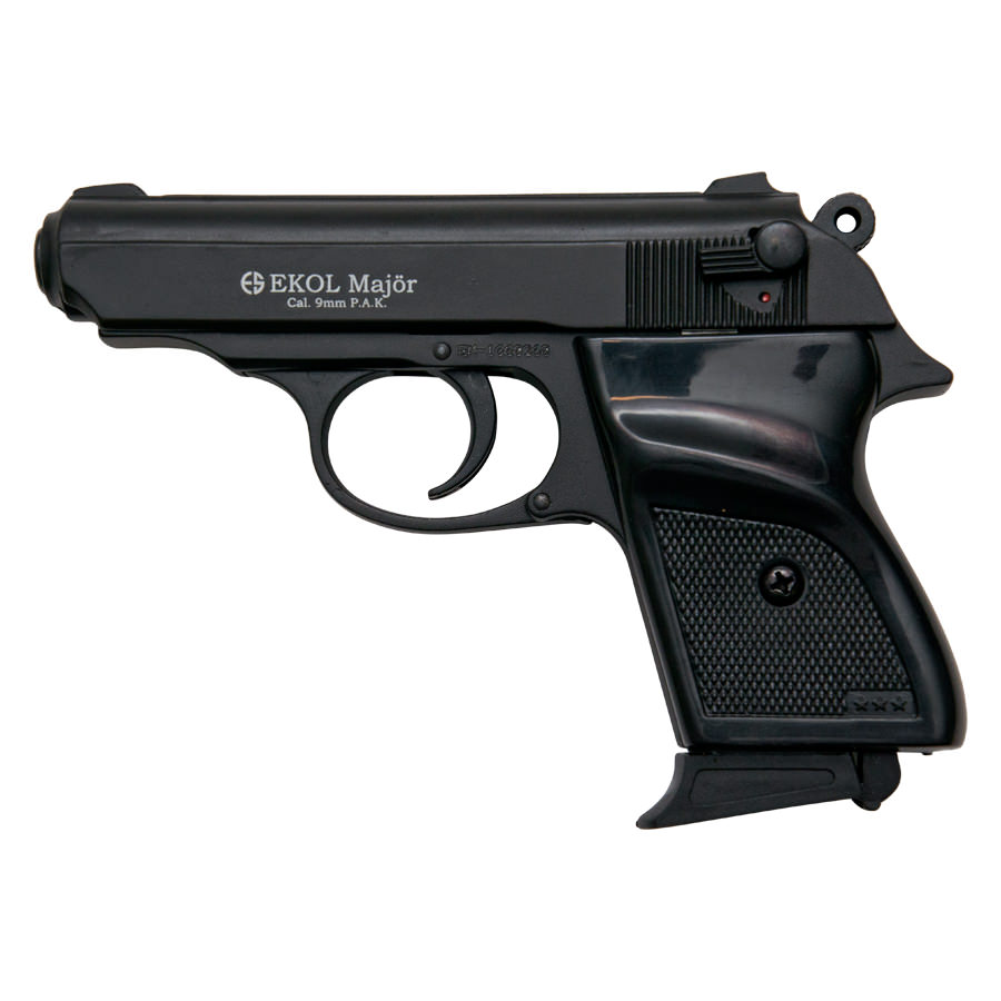MVP Blank Firing Replica Gun - Black Finish - Tophatter's Inc. Weapons Store Online Collectible Weapons - Tophatter Daily Deals