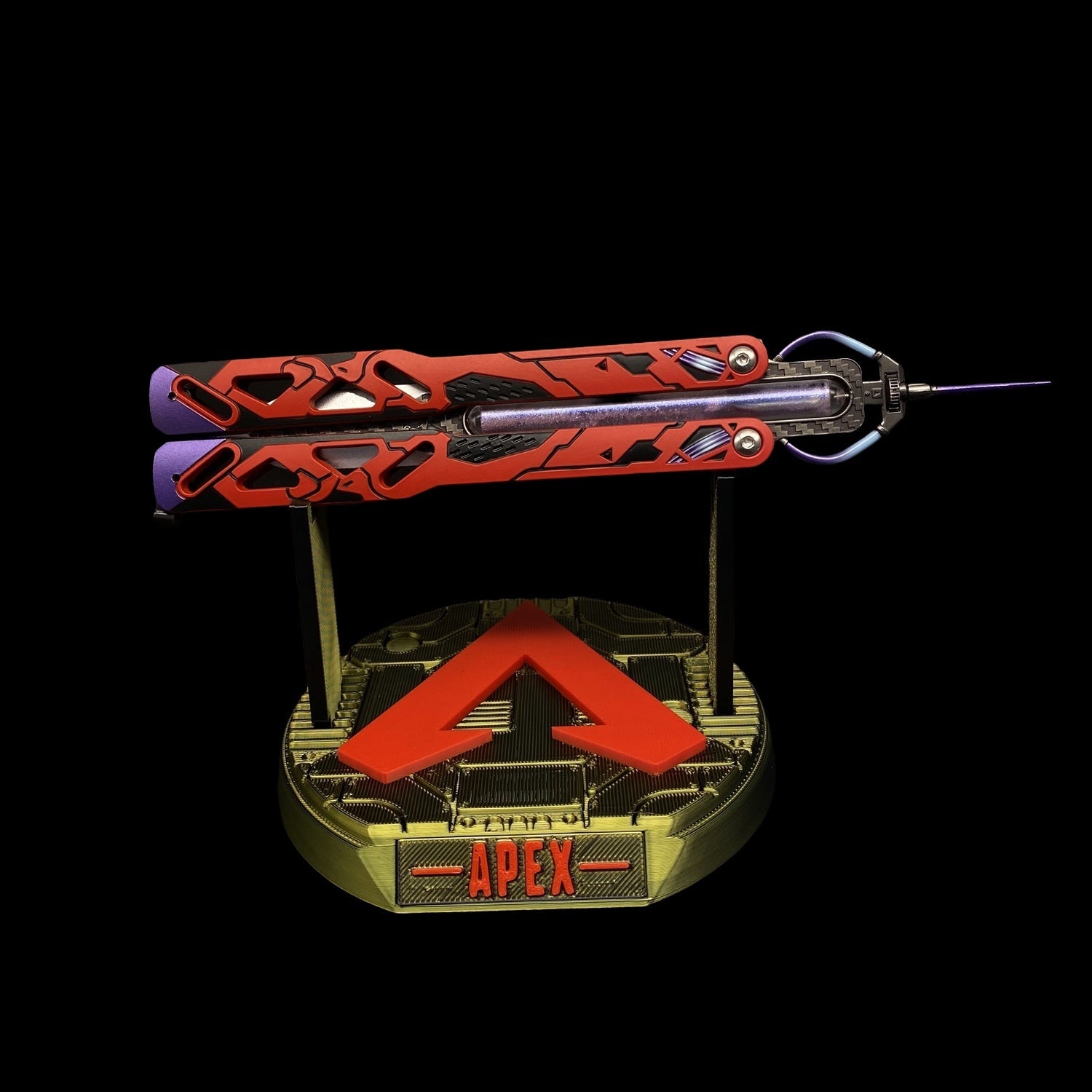 Octane Heirloom 3D Printed Display Holder With Fade Effect - Tophatter Daily Deals