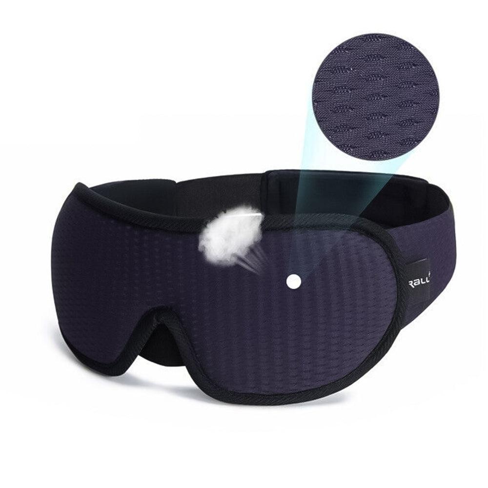 Best Sleep Mask - 3D Sleeping Eye Mask Blocking Light Breathable Soft Padded Mask Cover Eyepatch Purple Apparel & Accessories - Tophatter Daily Deals