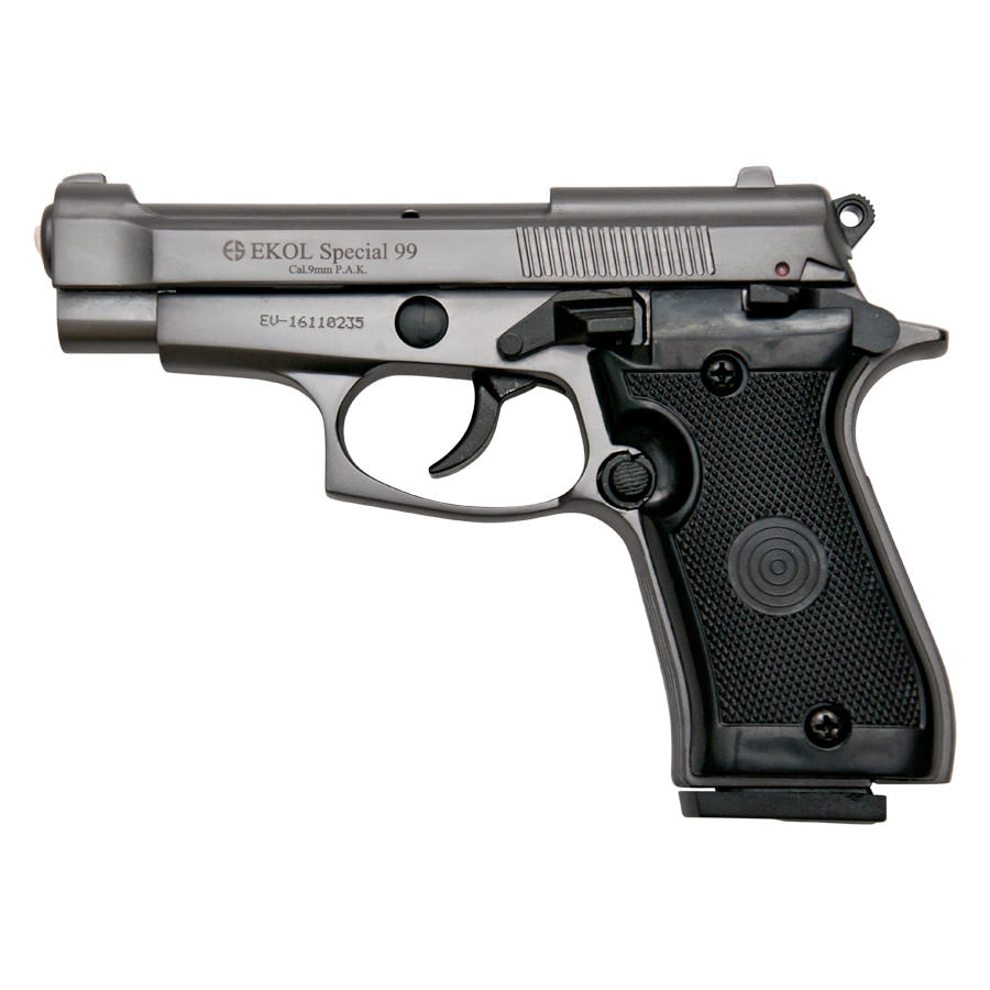 Special 99 V85 Blank Firing Gun Replica Fume Finish Collectible Weapons - Tophatter Daily Deals