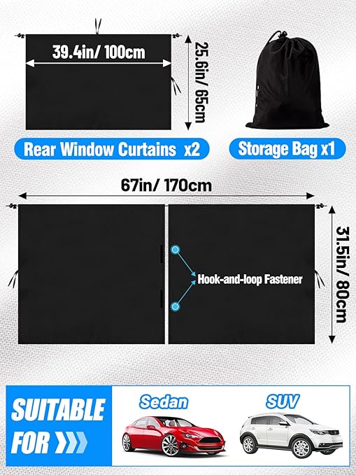 Car Curtains - Tophatter Daily Deals