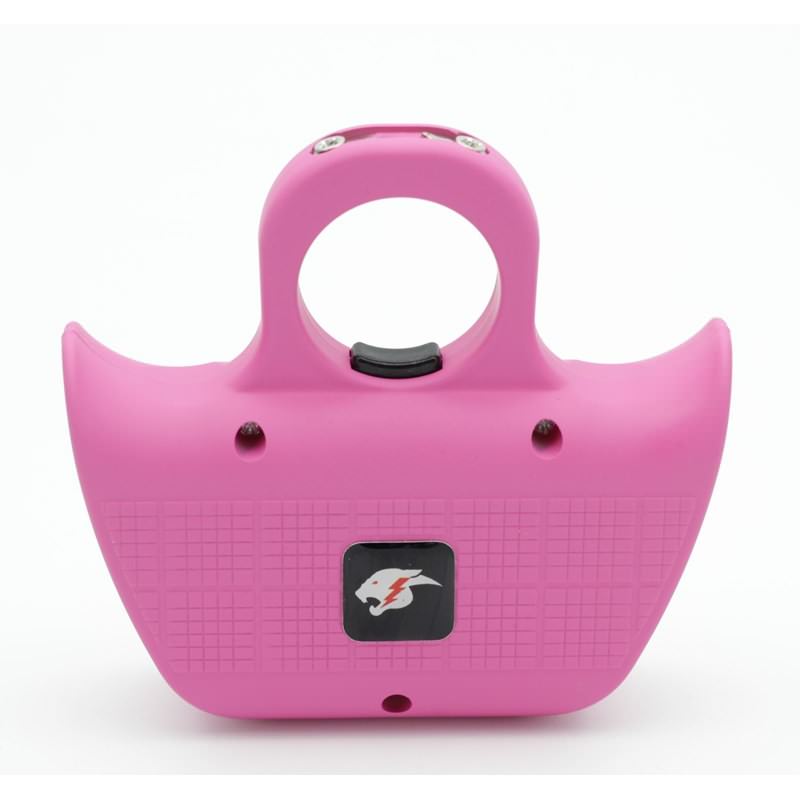 Mini Jogger Pink Sting Ring Self Defense Rechargeable Stun Gun Collectible Weapons - Tophatter Daily Deals