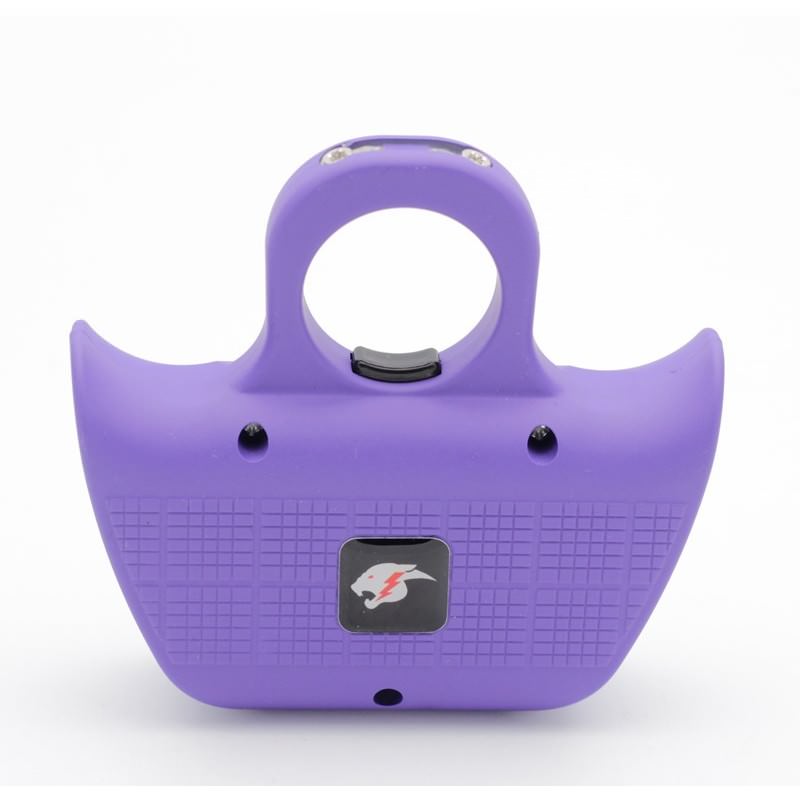 Mini Jogger Purple Sting Ring Self Defense Rechargeable Stun Gun Collectible Weapons - Tophatter Daily Deals