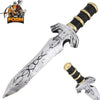 12" Medieval Foam Dagger Short Sword For LARP Renaissance Costume - Tophatter's Army Products & Self Defense Collectible Weapons - Tophatter Daily Deals
