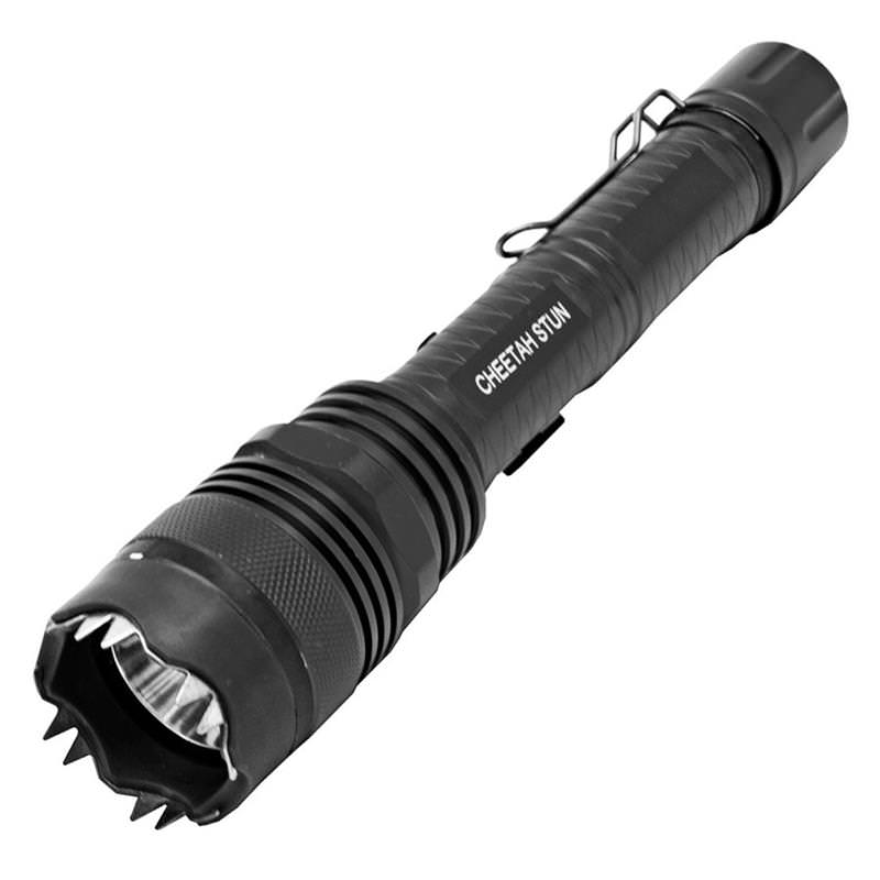 Defender 10 Million Volt Tactical Flashlight Stun Gun Rechargeable All Metal - Tophatter's Guns'N'Weapons Store Collectible Weapons - Tophatter Daily Deals