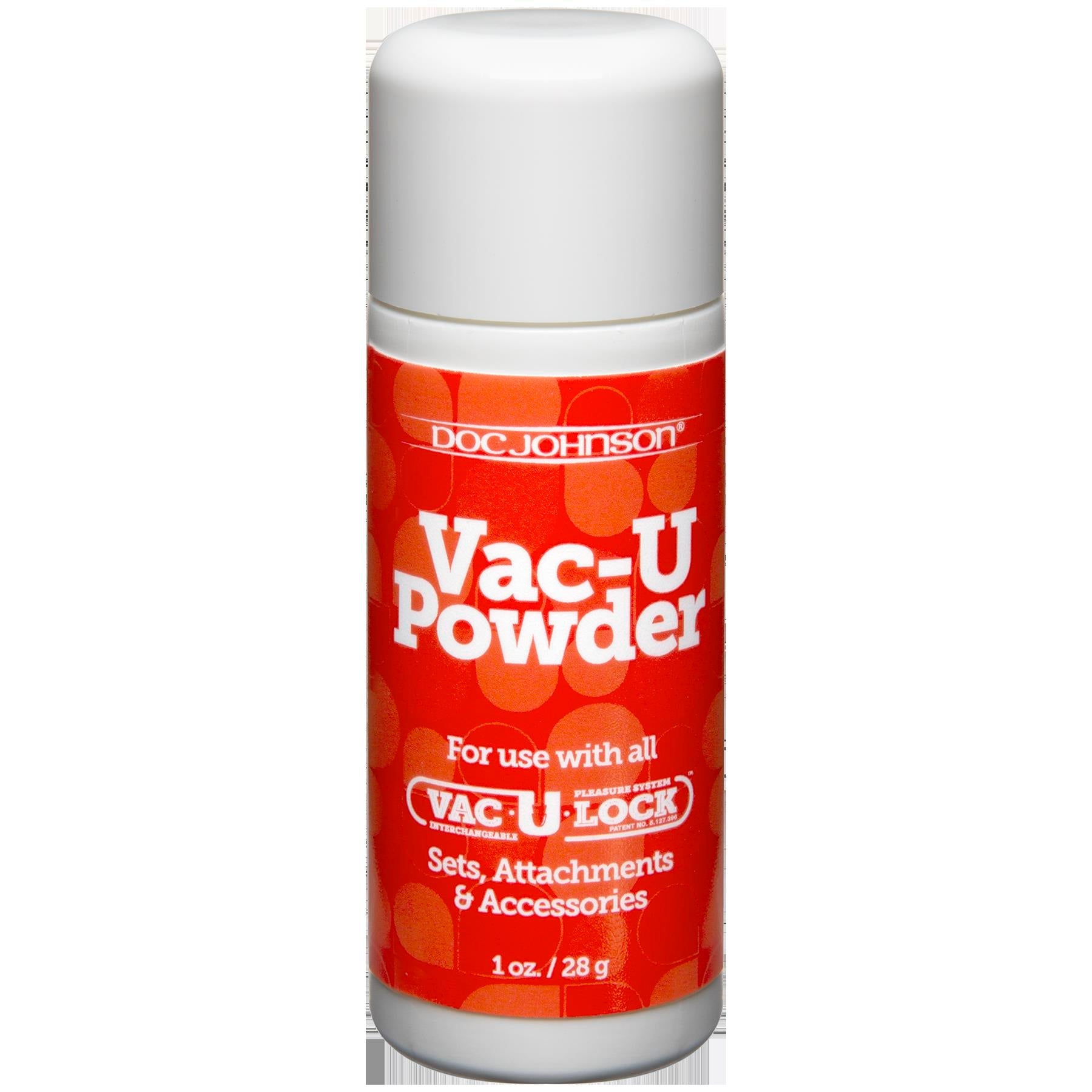 Vac-U-Lock Accessory Vac-U Powder White Talc 1oz Smooth Attachment and Detaching Aid > Sex Toys > Sex Machines > Connectors - Tophatter Daily Deals