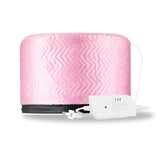 Steaming Hair Cap - Hair Steamer Electric Hair Care Hat, 3 Mode Hair Steamer Cap Electric Hair Heating Cap Thermal Treatment Hat (EU) Apparel & Accessories - Tophatter Daily Deals