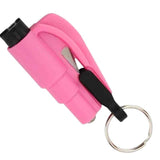 The Car Hack 3 in 1 Auto Safety Tools Keychain Pink Home Protection - Tophatter Daily Deals