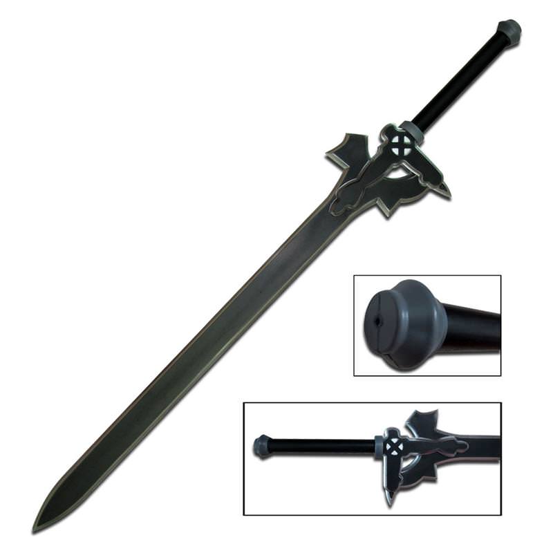 SAO Foam Padded LARP Costume Cosplay Sword 43 Inch Overall Collectible Weapons - Tophatter Daily Deals