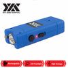 Blue DZS Rechargeable Self Defense Ultra Mini Stun Gun With LED FlashLight - Tophatter's Army Products & Self Defense Collectible Weapons - Tophatter Daily Deals