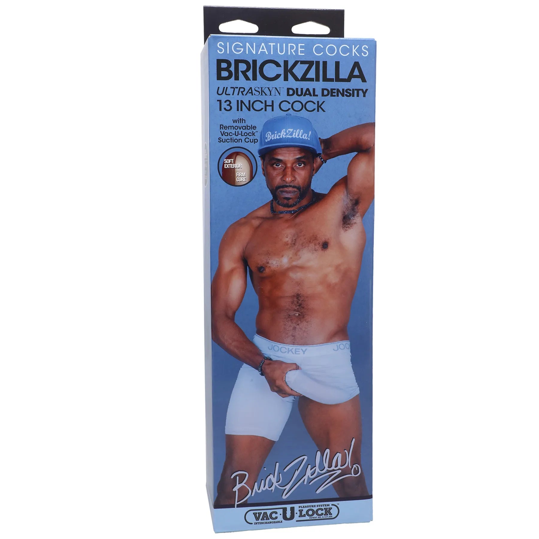 Signature Cocks Brickzilla (Chocolate) – 13 Inch Ultraskyn Cock With Suction Cup > Dildos > Performer Replica - Tophatter Daily Deals