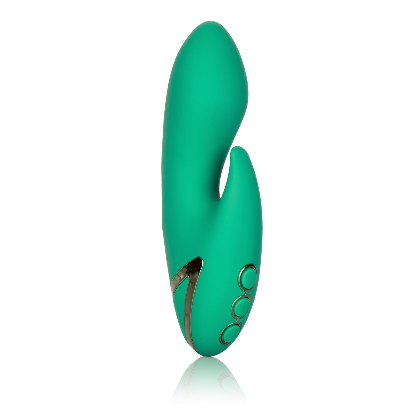 California Dreaming Sierra Sensation Flexible Teaser in Green with 10 Vibration Modes and Silicone Body > Vibrators > Ladies > Rabbit - Tophatter Daily Deals