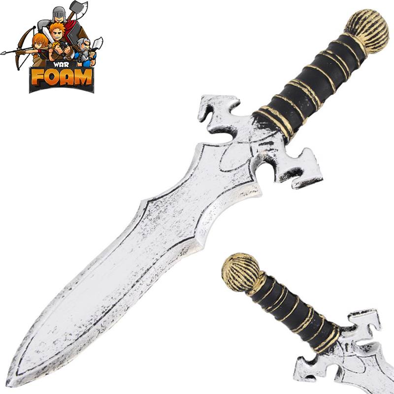 12" Medieval Warrior Foam Dagger For LARP Renaissance Costume Collectible Weapons - Tophatter Daily Deals