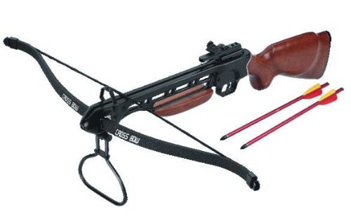 150 Draw Weigh Recurve Wood Stock Rifle Crossbow CF118 Collectible Weapons - Tophatter Daily Deals