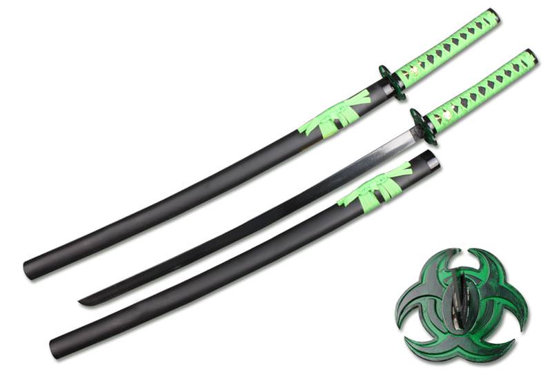 Zombie Killer Japanese Samurai Katana Sword Collectible Weapons - Tophatter Daily Deals