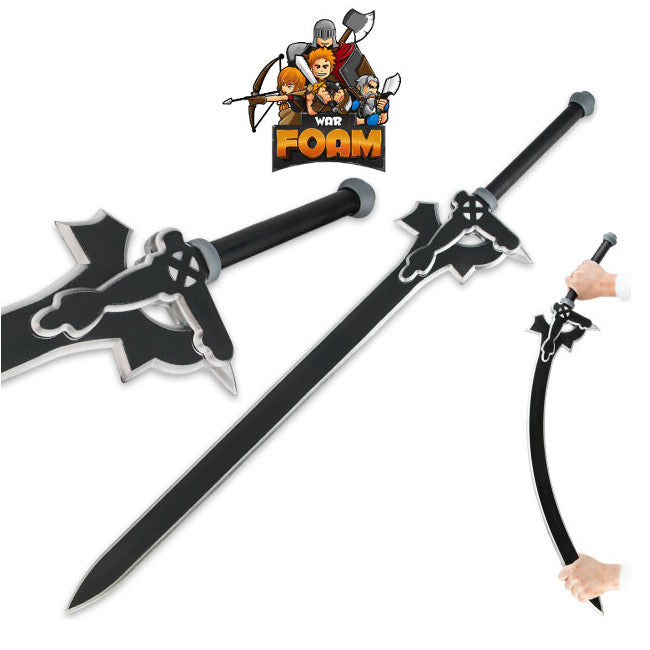 SAO Kiritos Elucidator Anime Foam Sword Collectible Weapons - Tophatter Daily Deals
