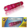 ALPHA FORCE Stun Gun 10 Million Volt Rechargeable LED Flashlight Pink - TOPHATTER'S ARMORY DEALS Collectible Weapons - Tophatter Daily Deals