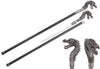 Traditional Flaming Dragon Walking Cane Sword - TOPHATTER'S ARMORY DEALS Collectible Weapons - Tophatter Daily Deals