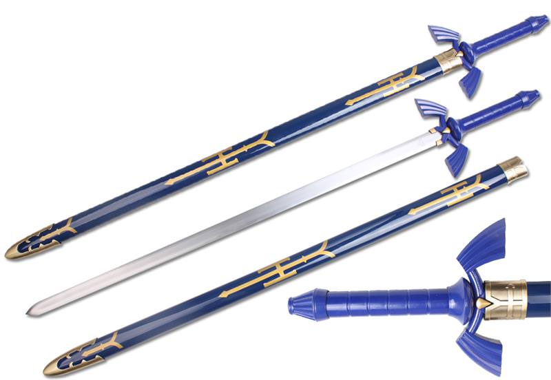 Accurate Zelda Twilight Princess Link Master Sword 47 1/2 Inches Overall - TOPHATTER'S ARMORY DEALS Collectible Weapons - Tophatter Daily Deals