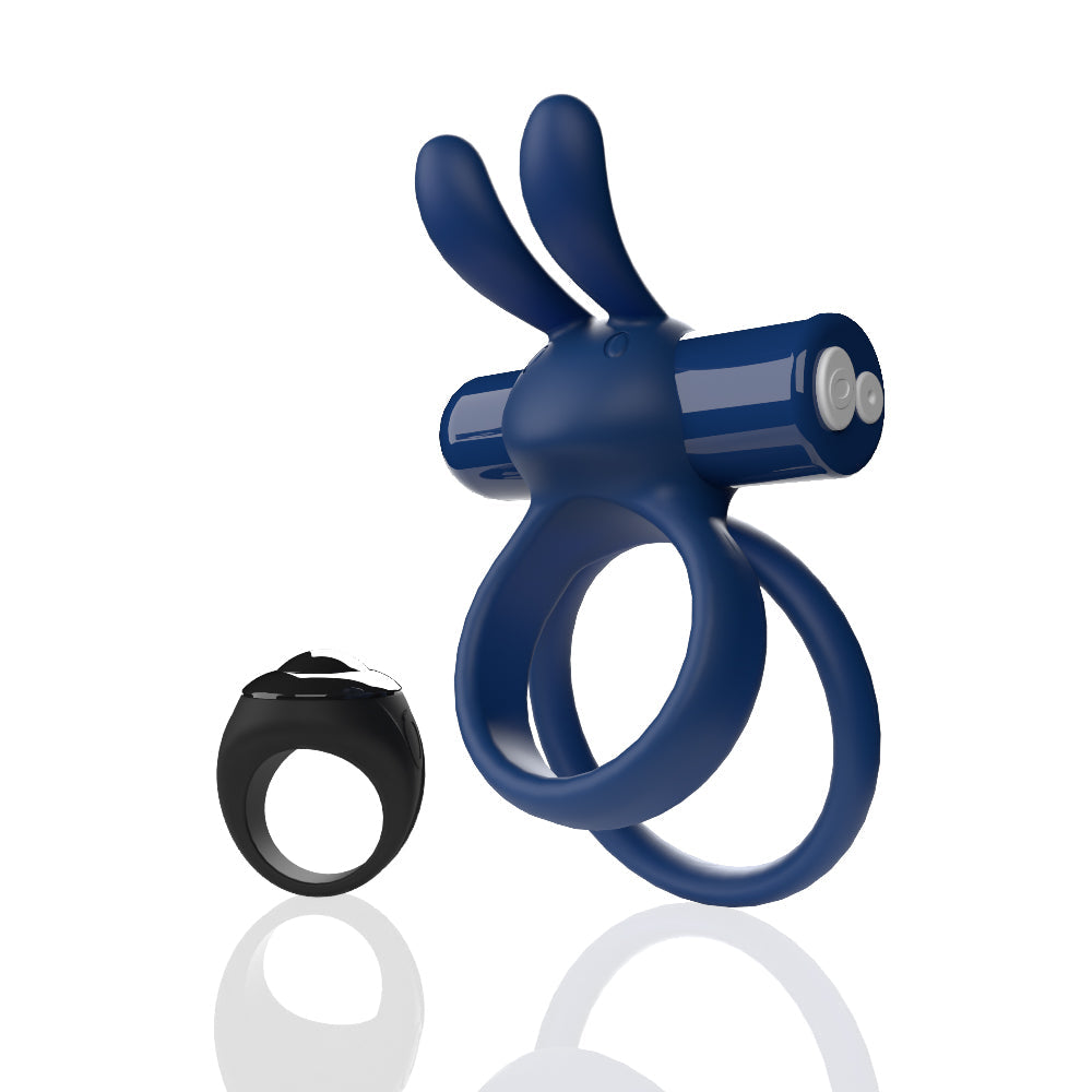 Ohare XL (Blue) – Remote-Controlled Rechargeable Waterproof Wearable Rabbit Vibrator > Sex Toys > Couples Toys - Tophatter Daily Deals