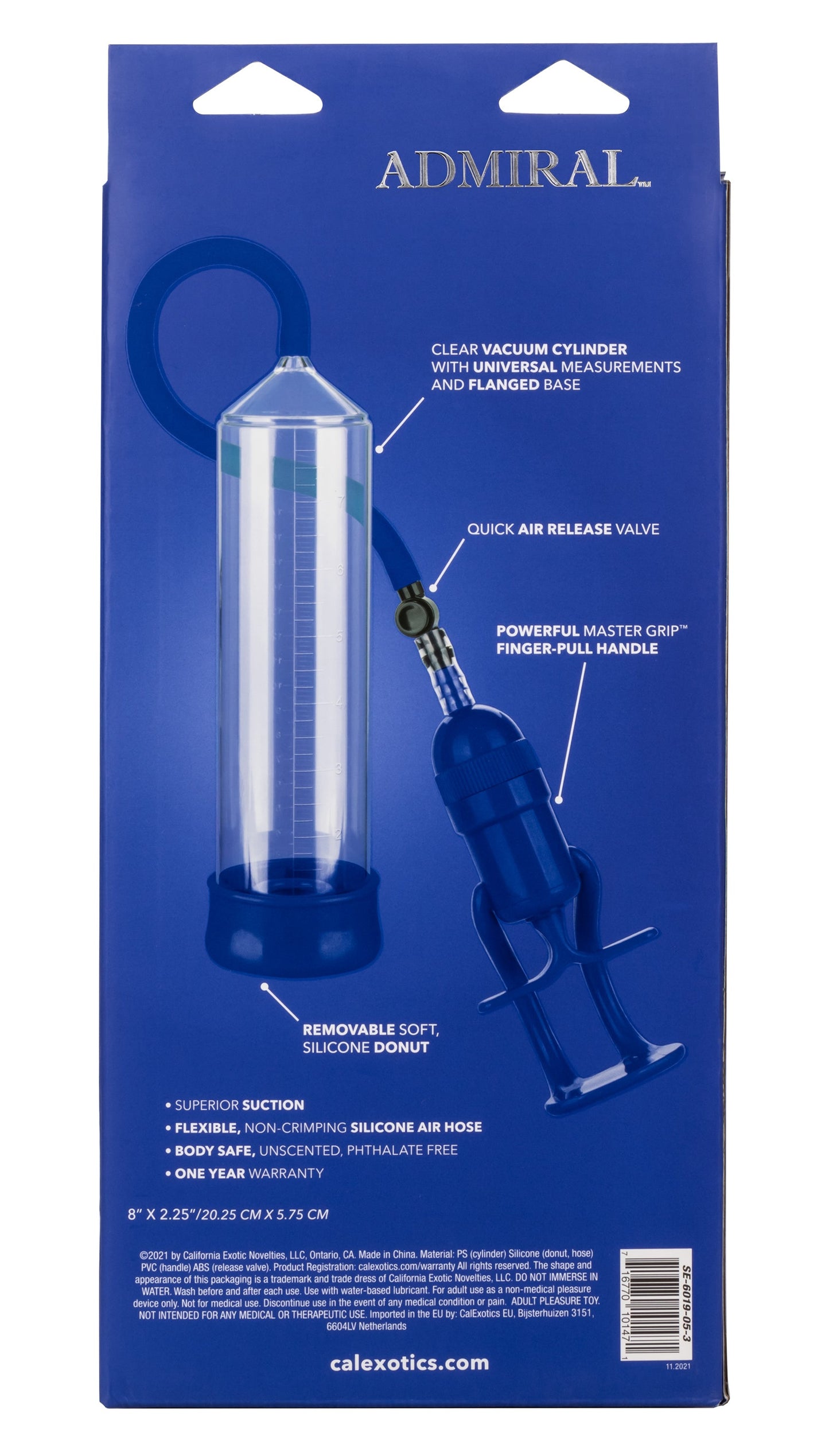 Admiral StaHard – Male Enhancement Pump with Silicone Base and Master-Grip Handle > Pumps > Penis Pumps - Tophatter Daily Deals