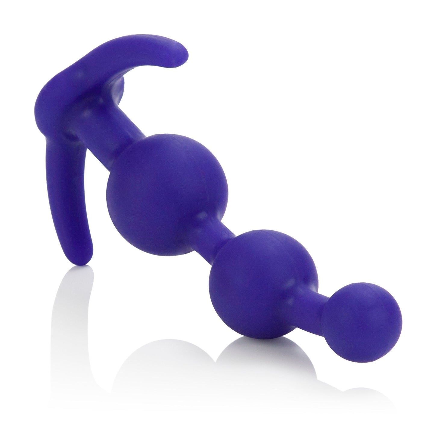 Booty Call Purple Silicone 4.75" Anal Beads with Easy Pull Handle > Anal Range > Anal Beads - Tophatter Daily Deals