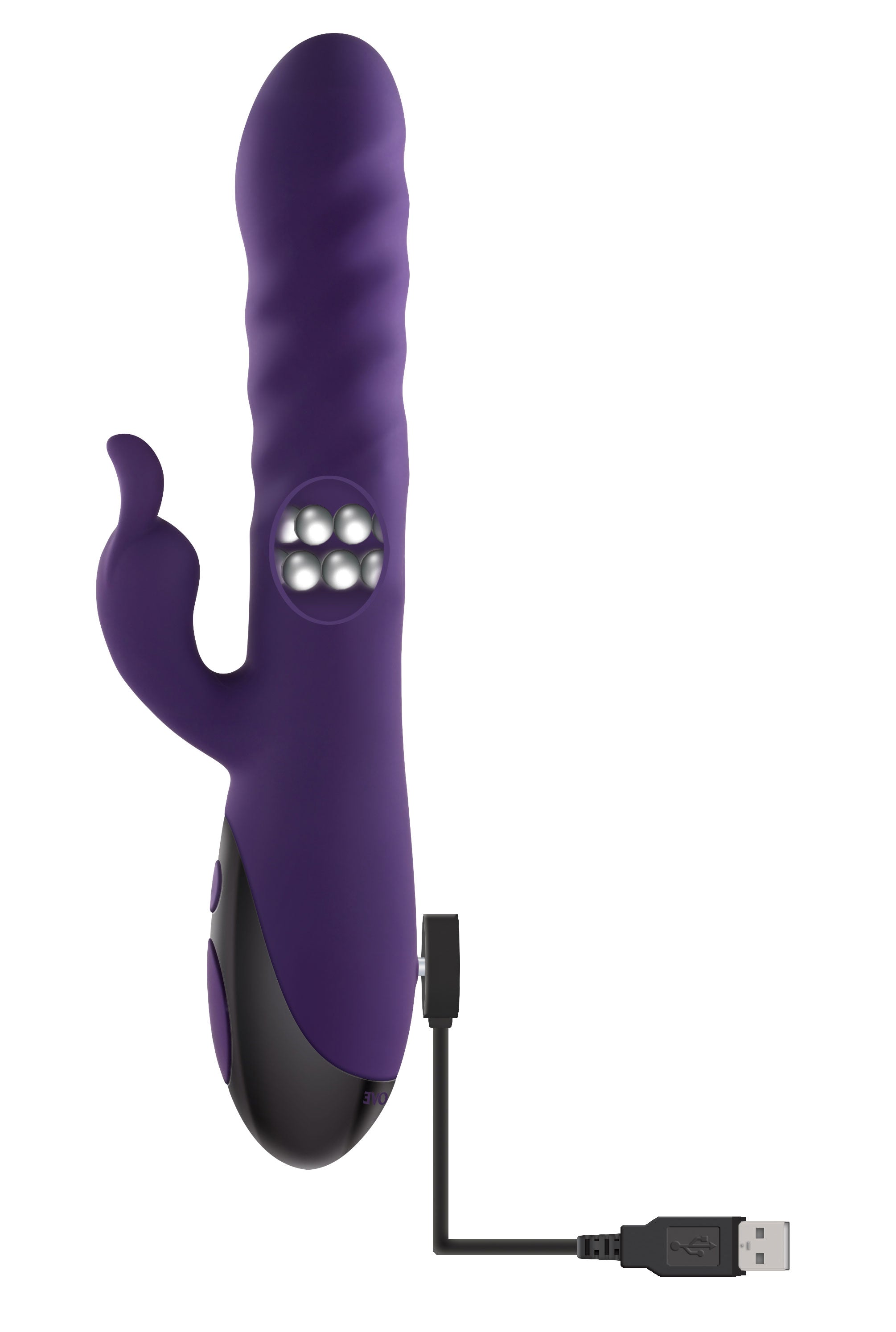 Evolved Rascal Rabbit 22.9 cm Rabbit Vibrator > Vibrators > Ladies > Rabbit - Tophatter Daily Deals