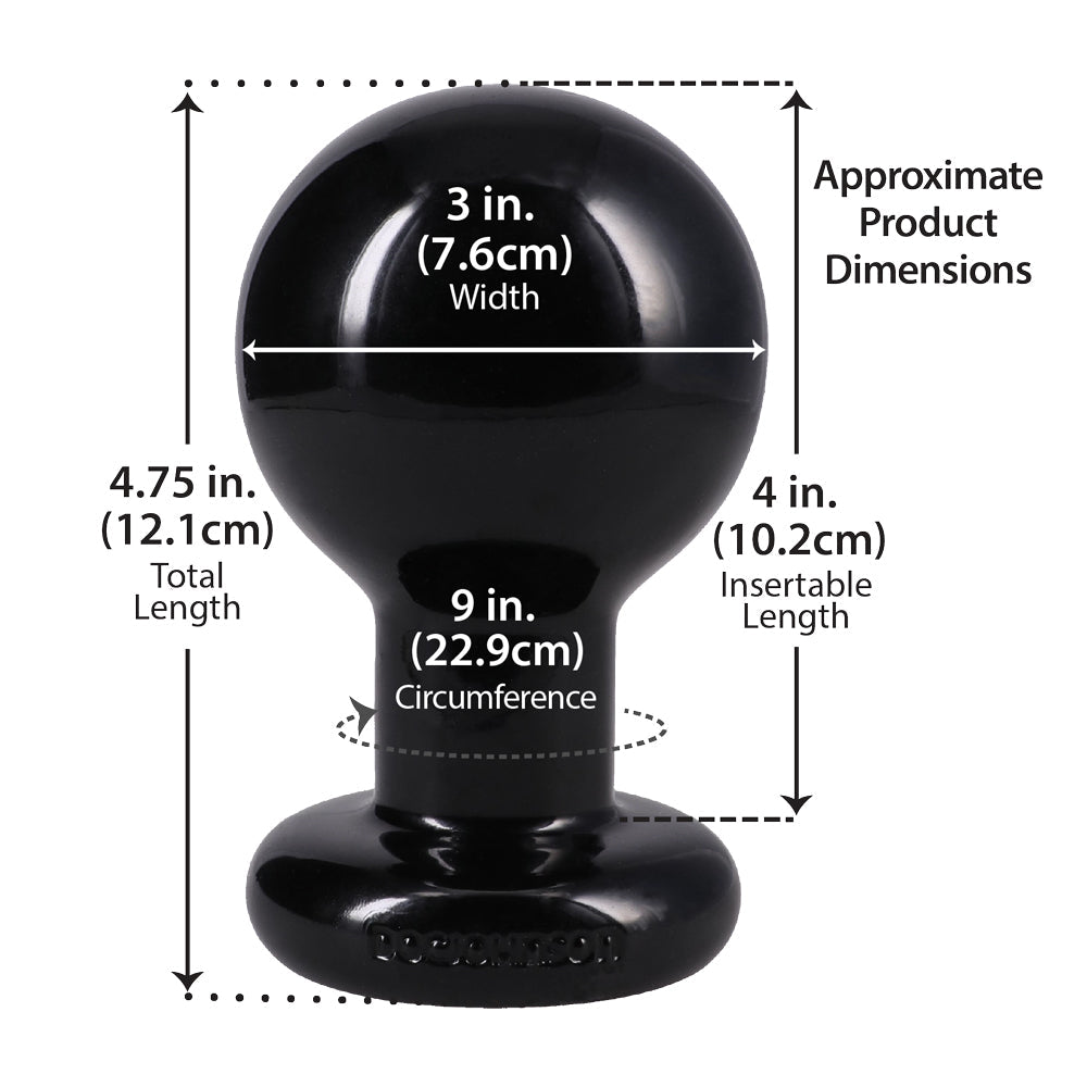 Round Large Butt Plug – Comfortable Spherical Design > Anal Range > Butt Plugs - Tophatter Daily Deals