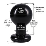 Round Large Butt Plug – Comfortable Spherical Design > Anal Range > Butt Plugs - Tophatter Daily Deals