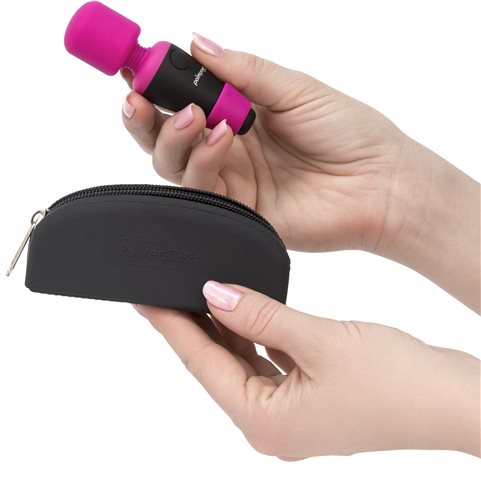 PalmPower Pocket Rechargeable – Travel-Sized Wand Vibrator > Sex Toys > Mini Massagers - Tophatter Daily Deals