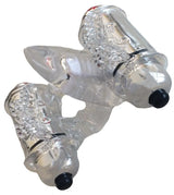Wet Dreams Double Down – Water-Resistant Triple Motor Vibrating Cock Ring > Cock Ring > Vibrating - Tophatter Daily Deals