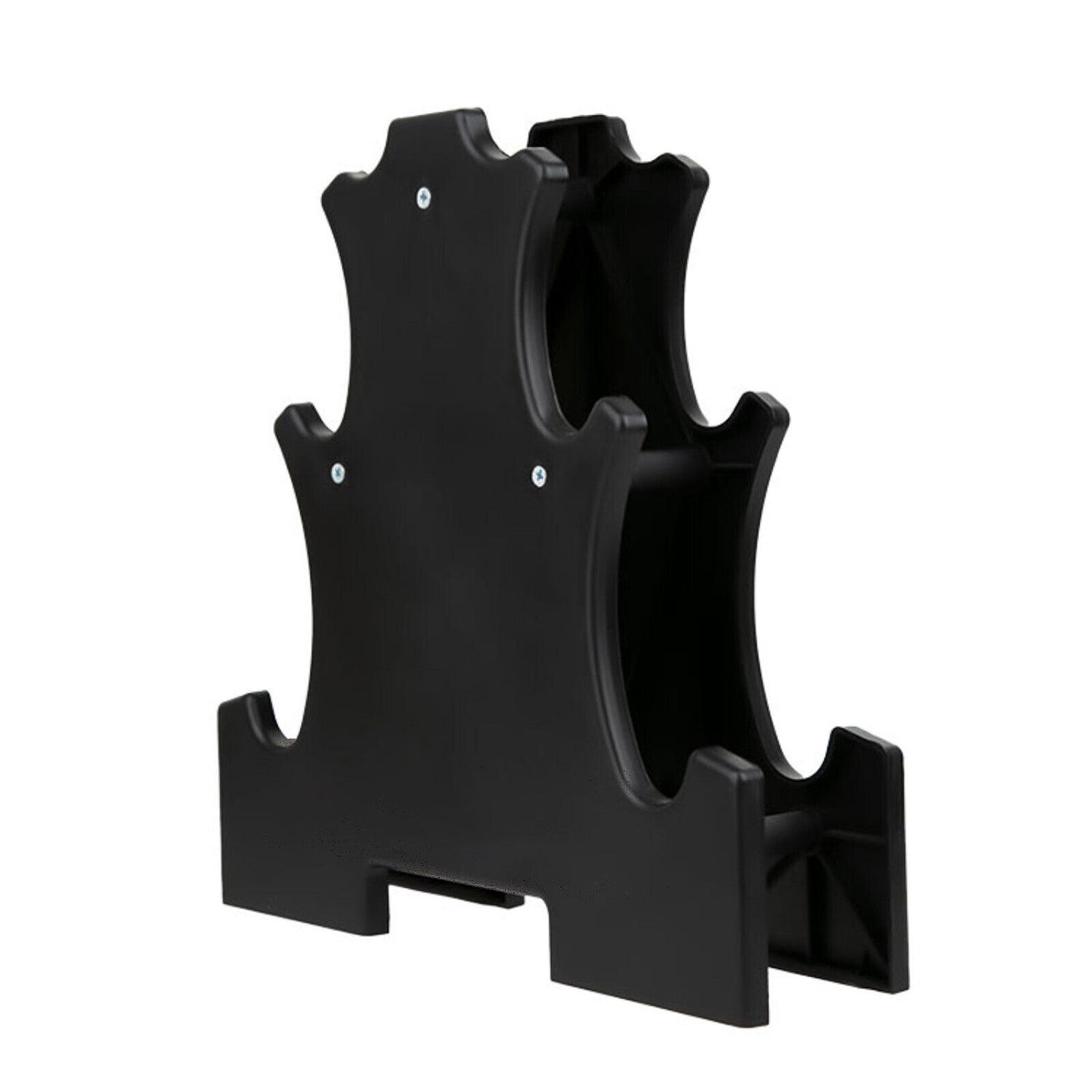 Weights Rack UK - 3 Tier Dumbbell Stand Rack Storage Weight Tree Holder Exercise & Fitness - Tophatter Daily Deals