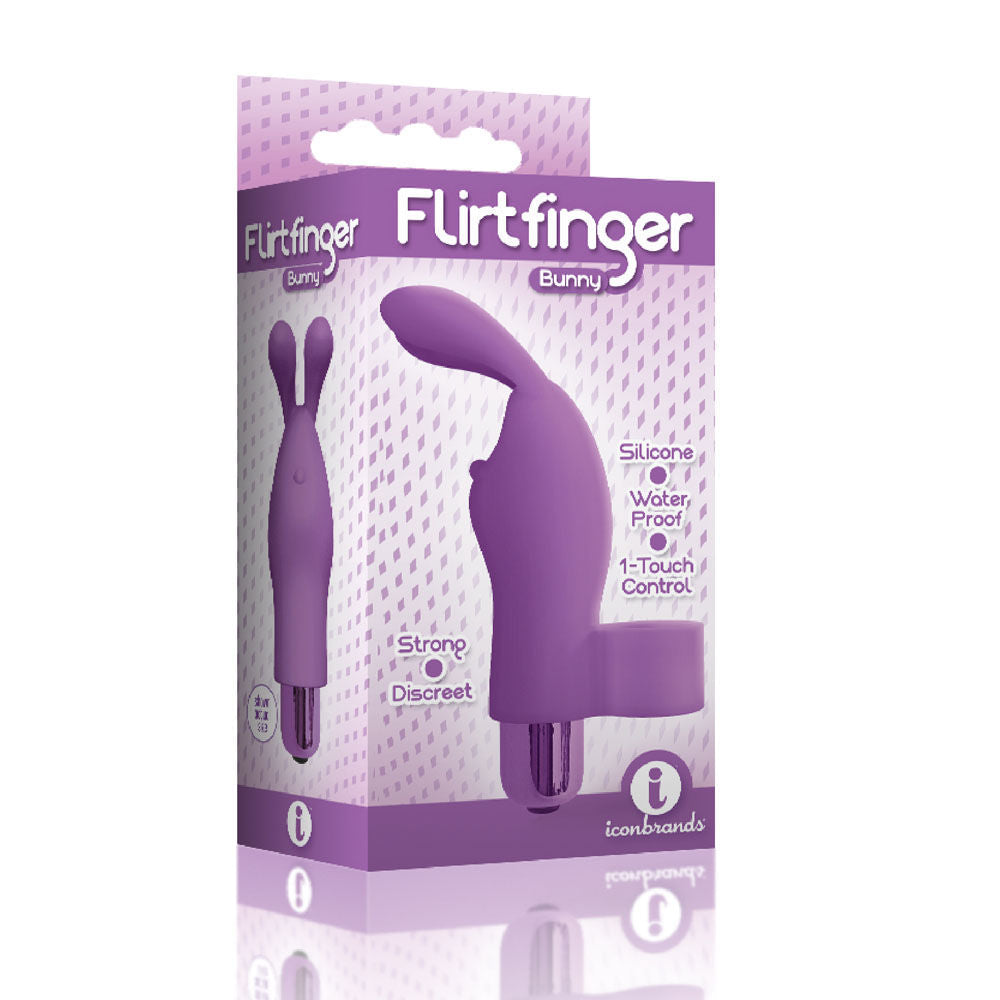 Flirt Finger Butterfly Silicone Vibrator for Clit Stimulation > Vibrators > Finger Vibrators - Tophatter Daily Deals