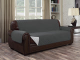 Water Resistant Reversible Couch Cover - Comes in 3 Sizes & 4 Colors! Furniture & Decor - Tophatter Daily Deals