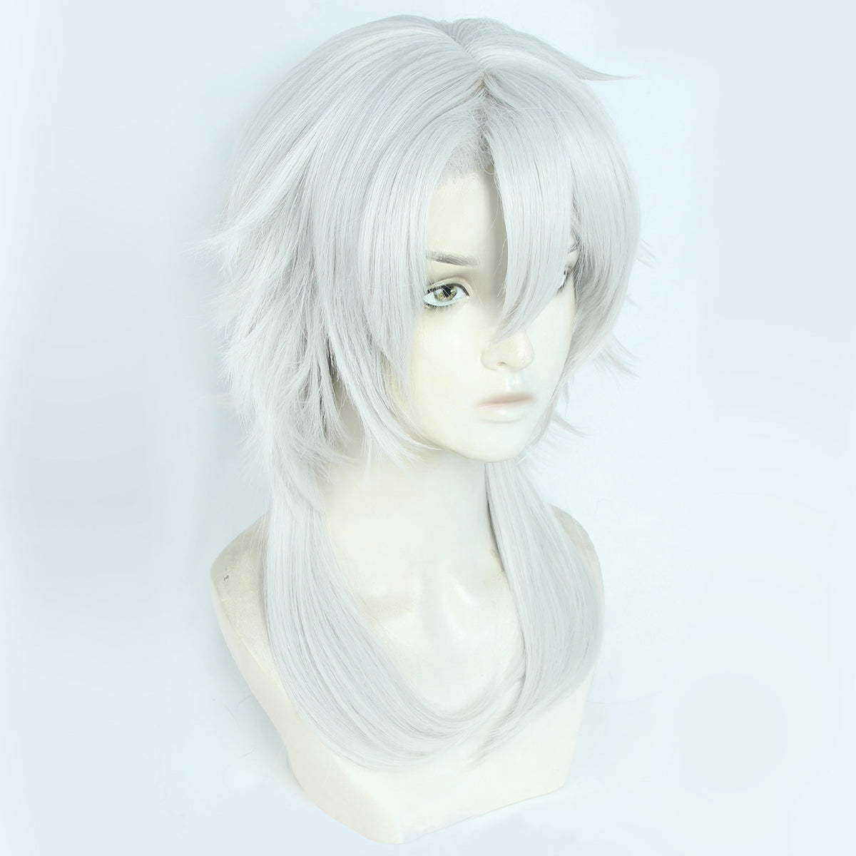 Chainsaw Man Fami White Cosplay Wig Wig - Tophatter Daily Deals